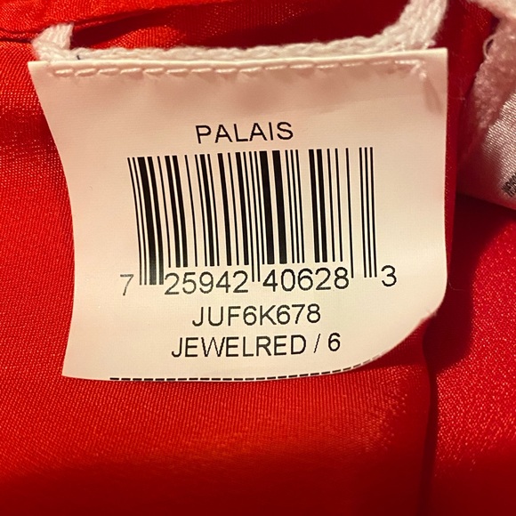 BCBGMaxAzria Palais Cocktail Jewel Red Dress - Picture 3 of 6